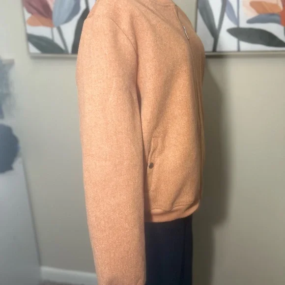 Staccato NWOT Warm Rust Bomber Jacket- Great Spring Jacket - Picture 2 of 5